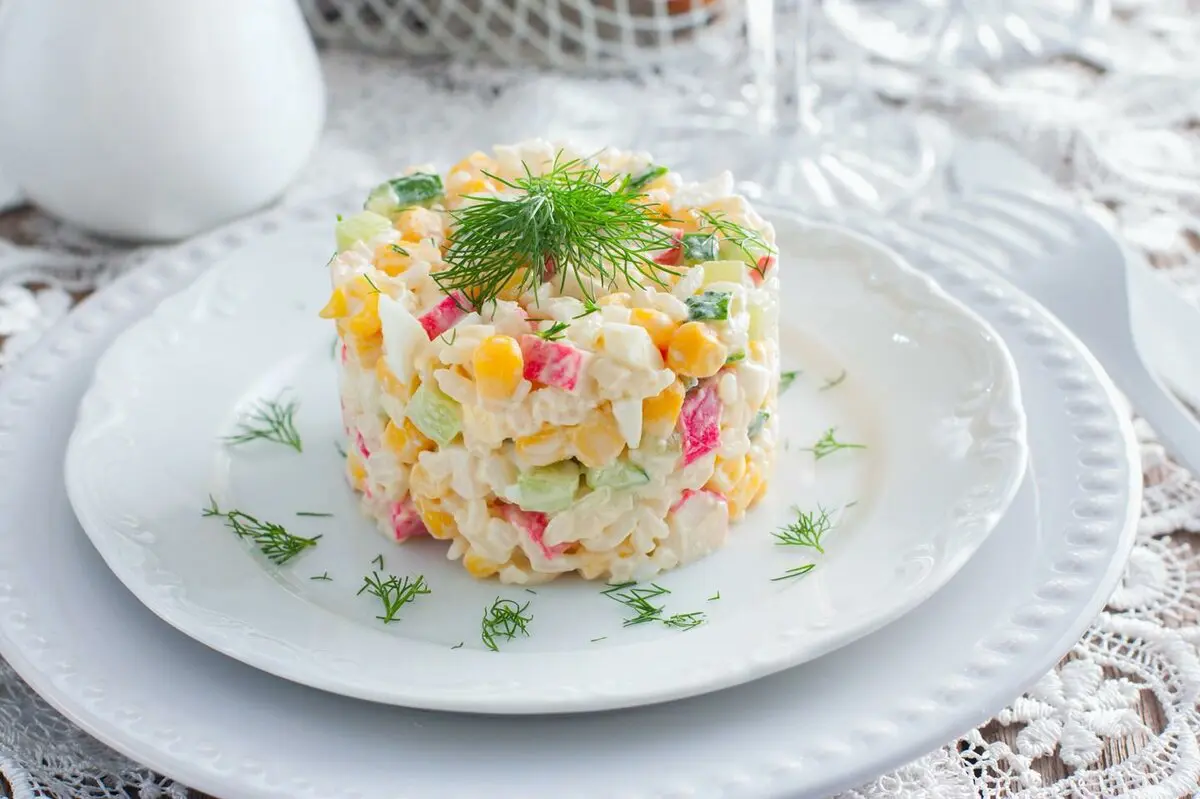 Салат Крабовый оазис, 200&nbsp;г